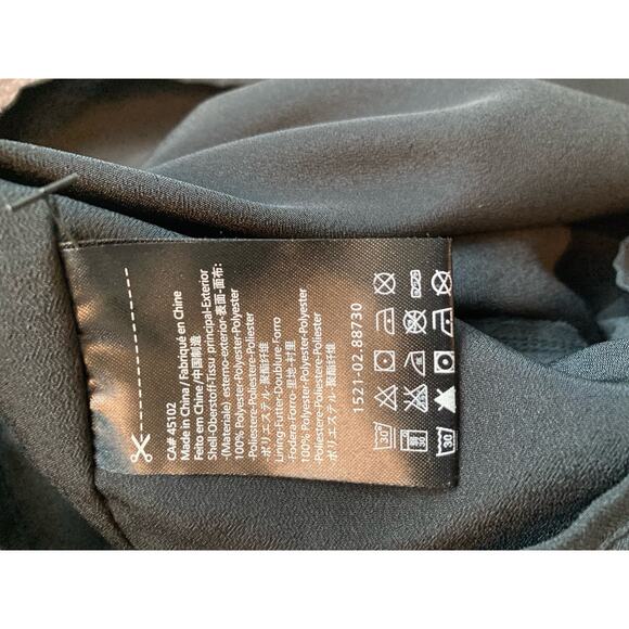 Masion Scotch Miami Deco Darling! Black Dress ~ Size 2 ~ Chic & Easy Travel - Picture 11 of 11